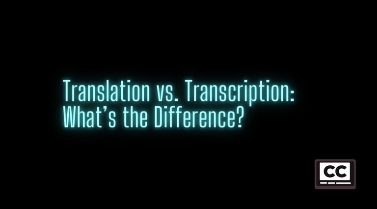 Translation vs transcription difference | ToAsia.biz