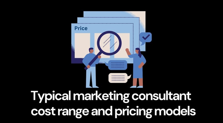 Typical Marketing Consultant Cost Range and pricing models | ToAsia.biz