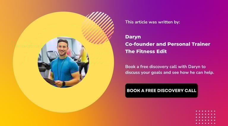 weight loss blog author banner fitness coach