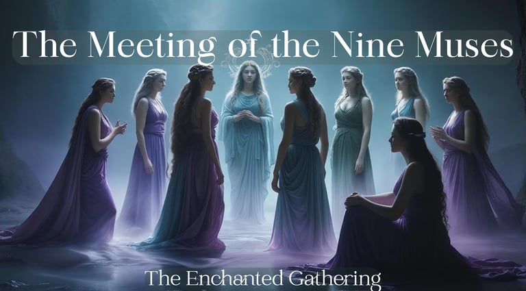 The Enchanted Gathering: The Meeting of the Nine Muses