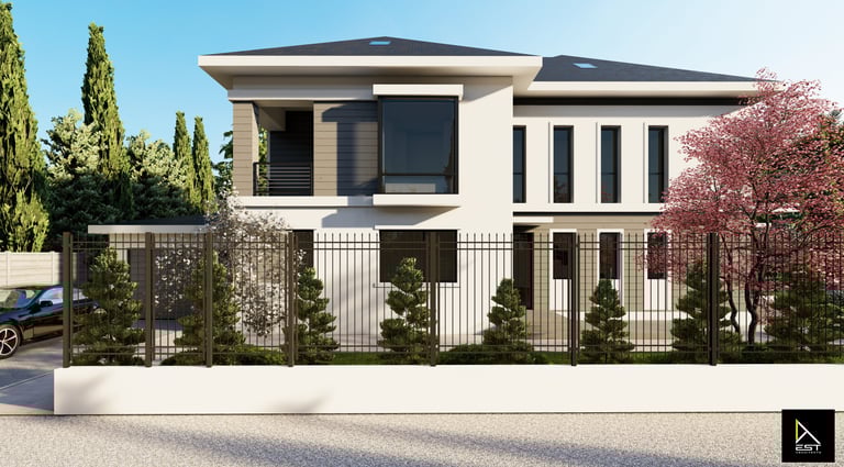 Proiect locuinta moderna cu etaj