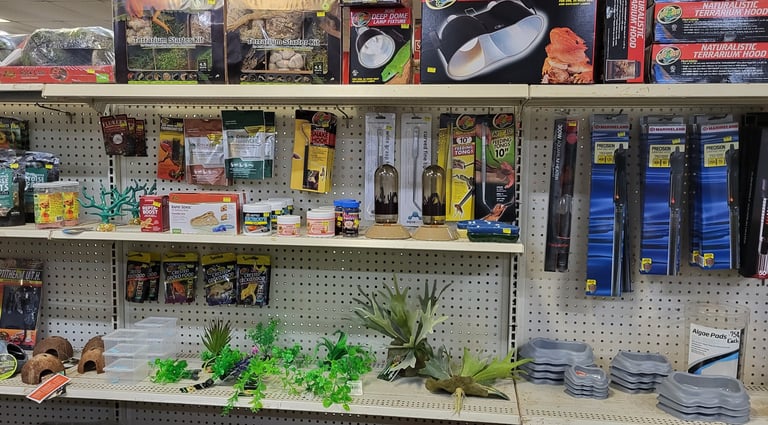Reptile supplies
