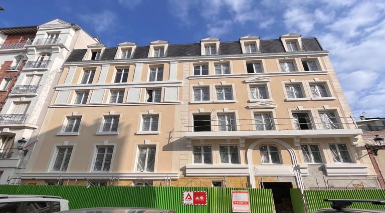 Travaux de façade - MACIK, expert en construction et rénovation TCE