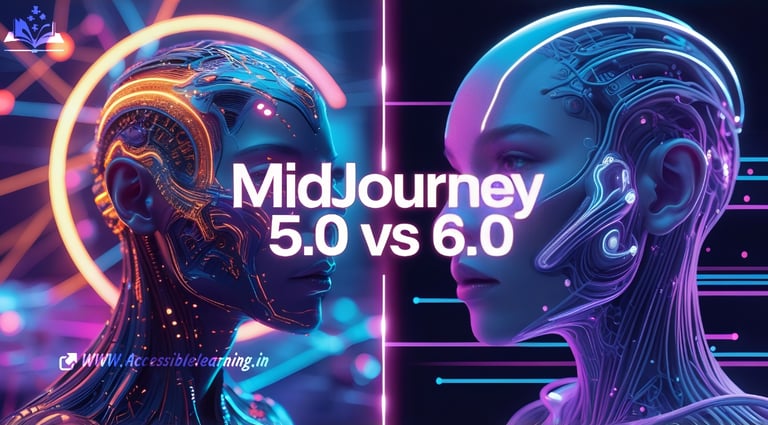 MidJourney 6.0 vs 5.0