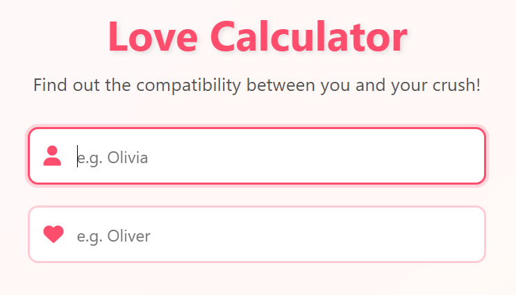 Love Calculator