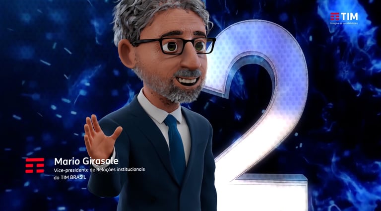 vídeo de animação 3D marketing