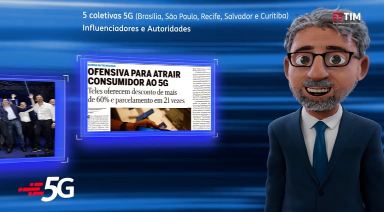 vídeo de animação 3D marketing