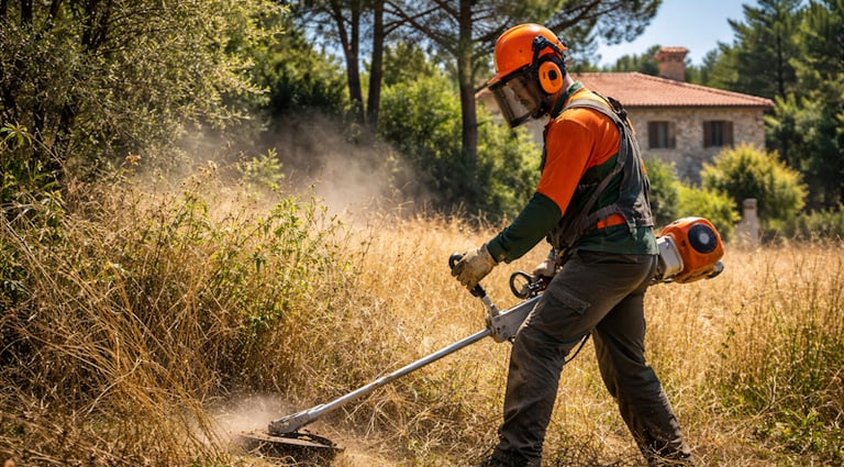 debroussaillage jardin