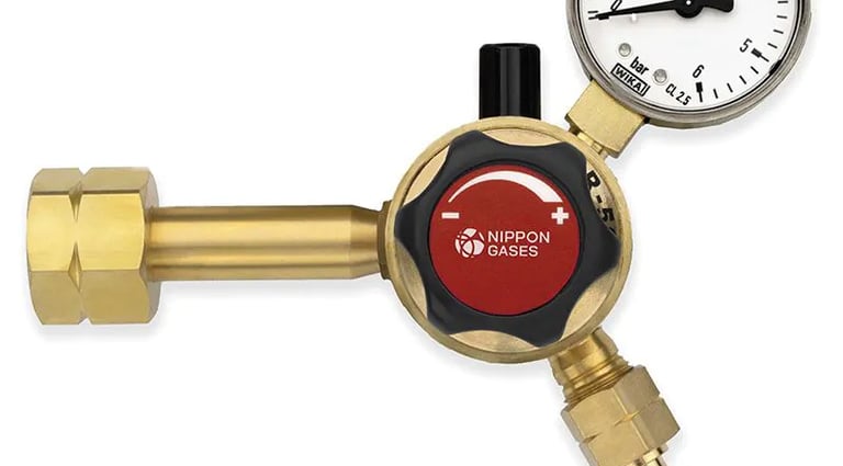 Foto de regulador de propano