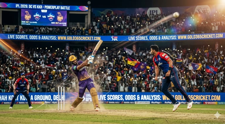 Gold365 DC VS KKR