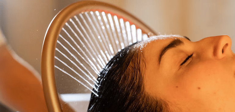 Soins naturels massage cuir chevelu head spa holistique