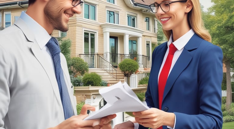 A laptop displaying a website design with the phrase 'Build your dream website.' next to a minimalistic building image. The scene also includes a modern mug and a smartphone placed on a wooden desk.