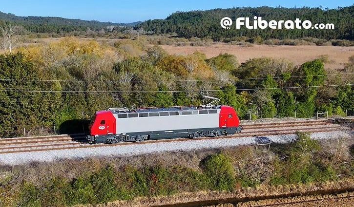 Locomotiva CP 5612 após R em Alfarelos