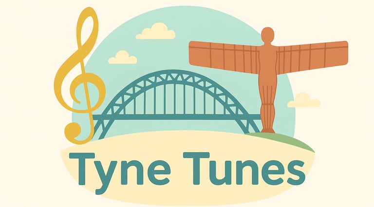 Newcastle and Gateshead Company logo for Tyne Tunes