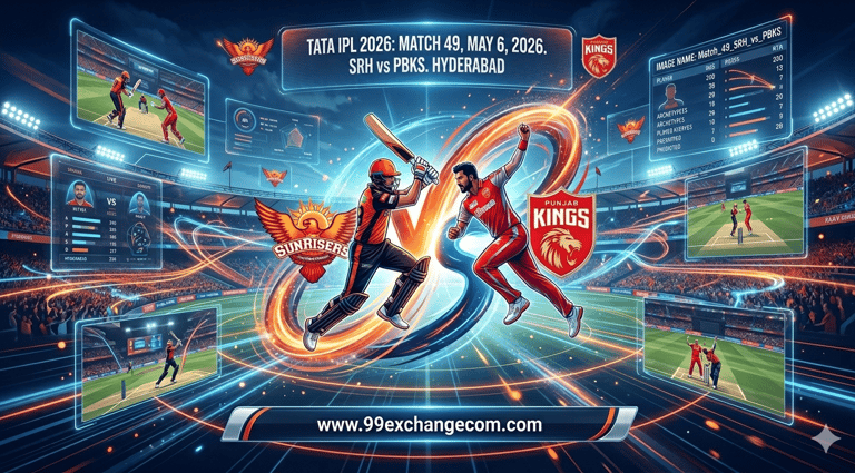 99exch SRH VS PBKS