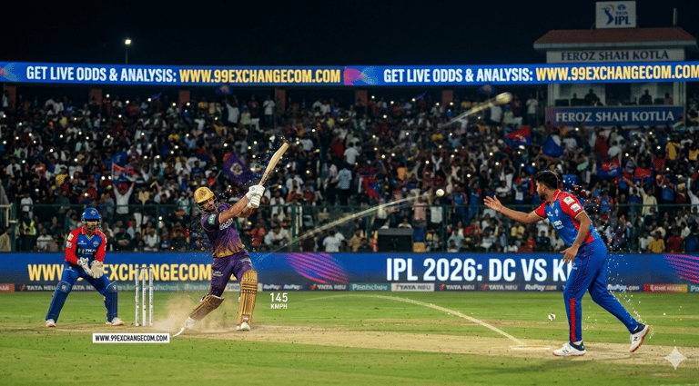 99exch KKR VS DC