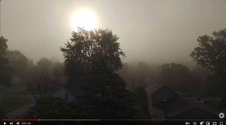 Clouds and Fog Video Watch Page