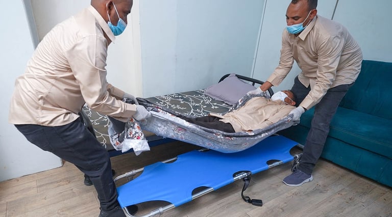 لا تشيل هم التحويل من السرير ولا تشيل هم نزول الدرج