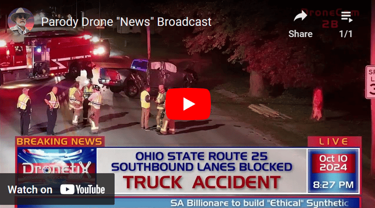 Watch Page: Parody News Example Video