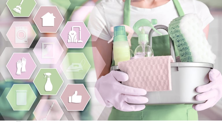 Productos de limpieza comerciales