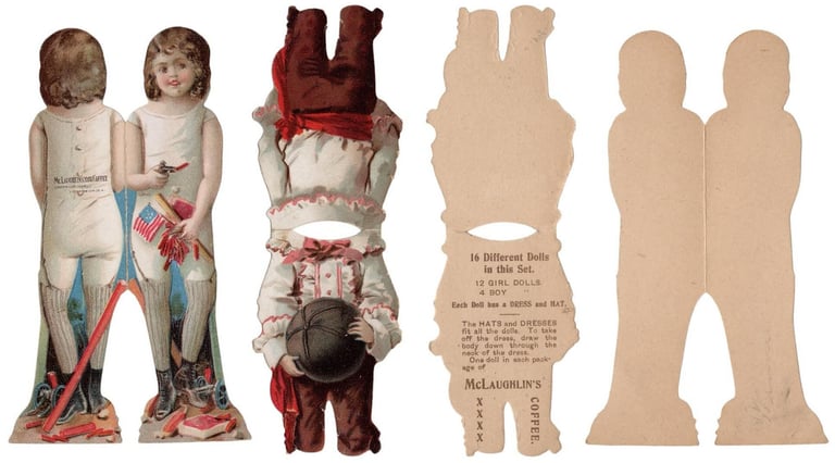 Rare early basketball card doll may be first ever collectible