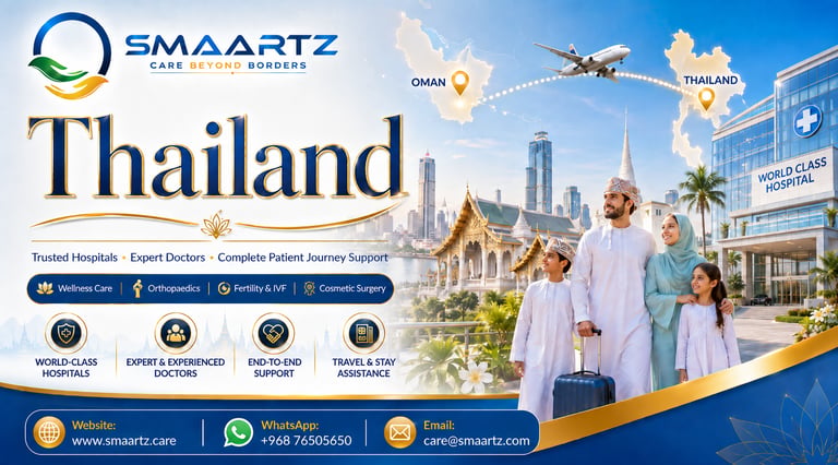 Treatment & Healthcare travel to Thailand
