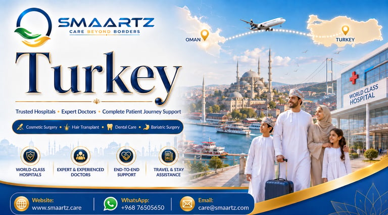 Medical Treatment & travel to Turkey
