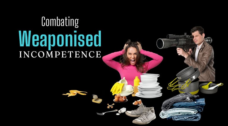 Combating Weaponised Incompetence