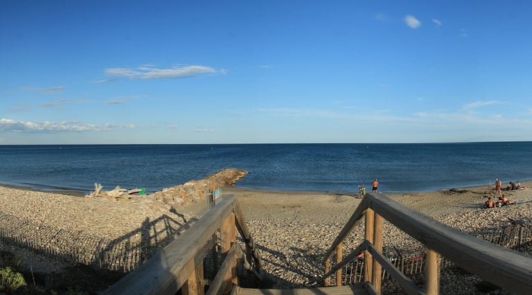 La plage des Aresquiers