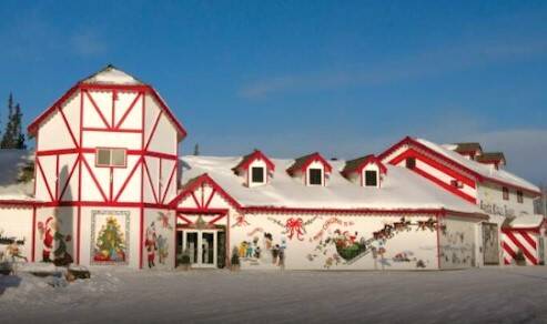 Fairbanks, AK - Santa Clause's house in North Pole, Alaska