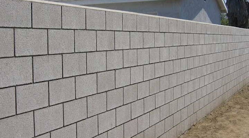 Bloco de concreto para Muros de divisa e arrimo