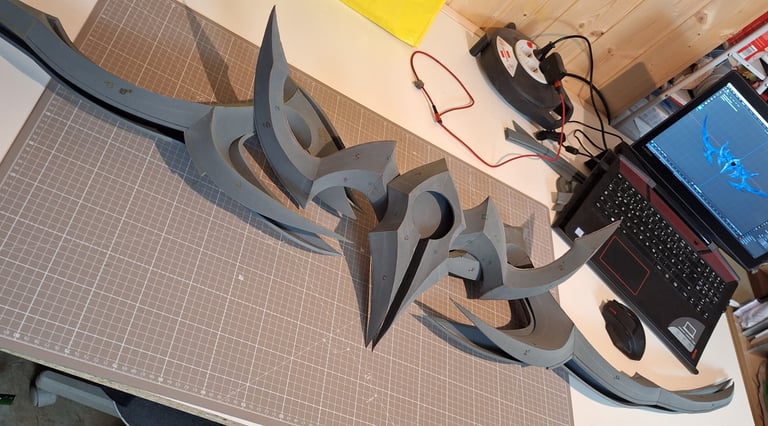 Crafting Alleria Windrunners bow from World of Warcraft