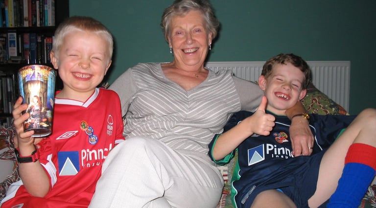 Grandma, Matt and Ben