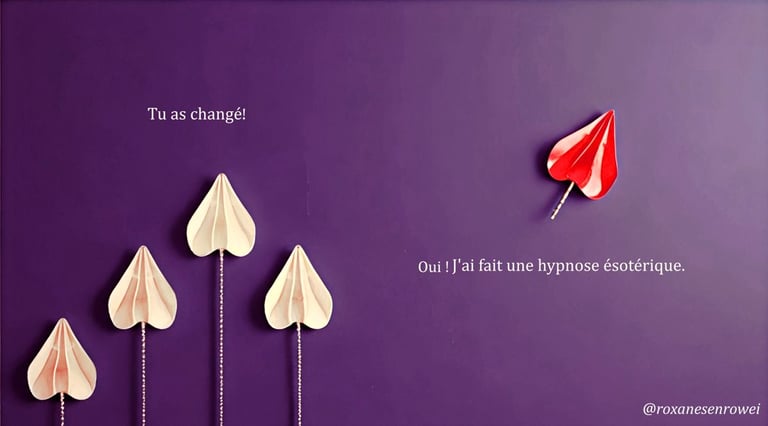 hypnose ésotérique roxane senrowei