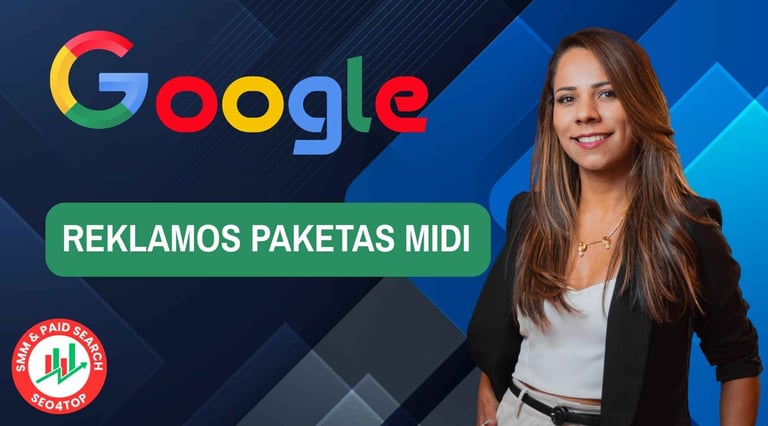 Google reklamos paketas MIDI