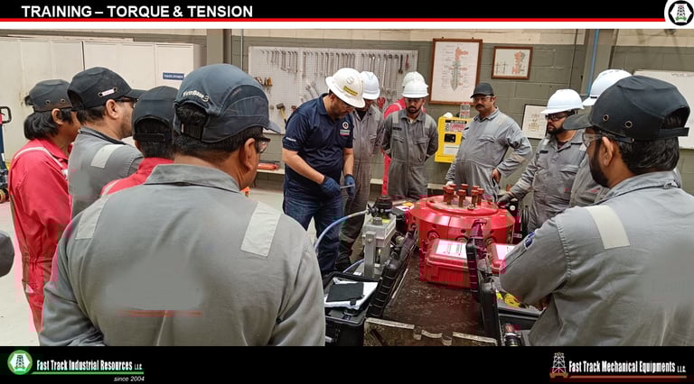 TORQUE & TENSION BOLTING TRAINING IN UAE | FAST TRACK INDUSTRIAL RESOURCES LLC