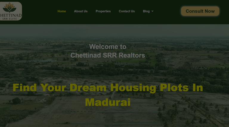 portfolio website design for Real Estate