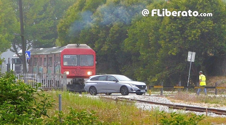 Automotora CP9633 Albergaria-a-Velha Linha do Vouga