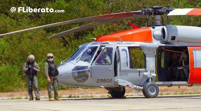 BA8 Maceda Start-up UH-60 Black Hawk Esquadra 551 Panteras