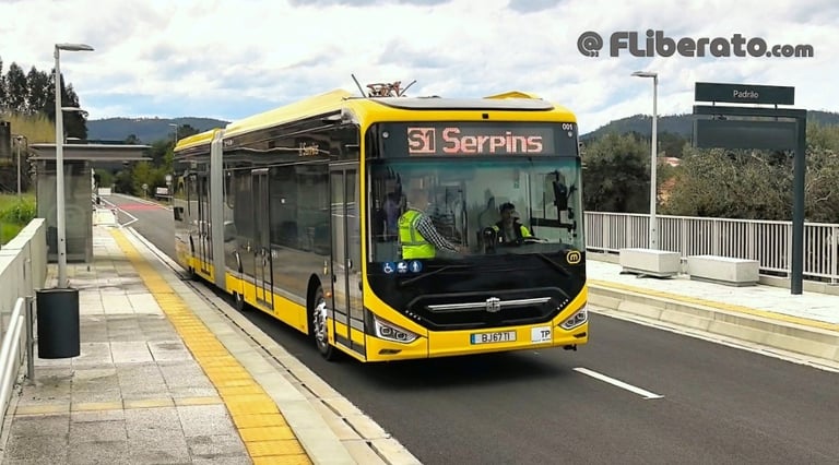Metrobus do Mondego estação do Padrão