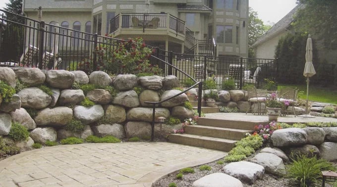 retaining wall contractors maple grove mn