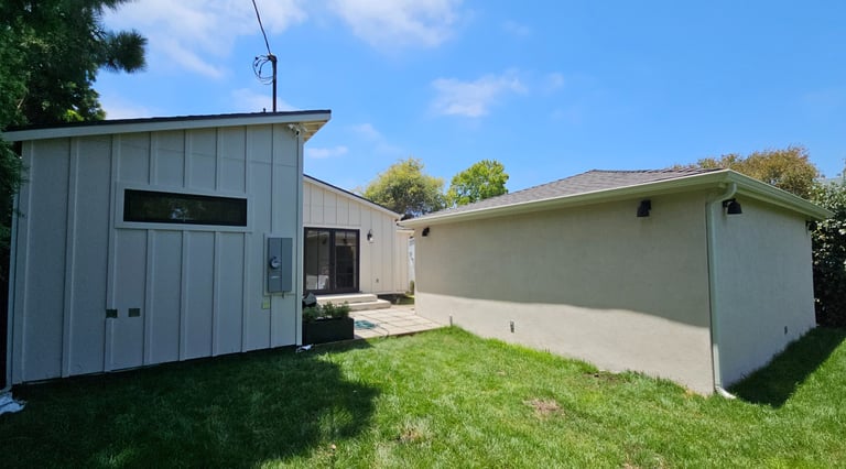 Residential electrical installation completed during a full home remodel