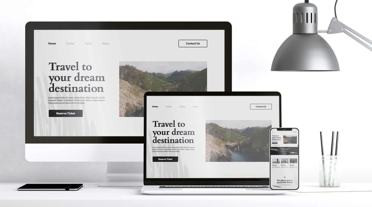 Responsive website development