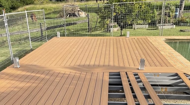 wpc decking applications