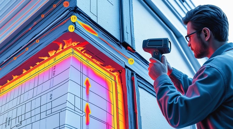 Calculateur étanchéité air maison - Test infiltrométrie 