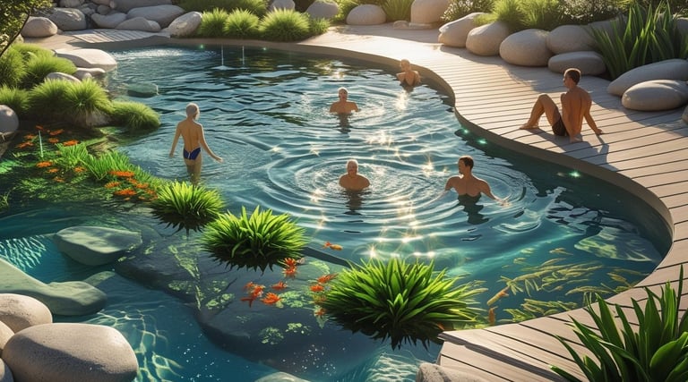 Calculateur piscine naturelle écologique - Comparaison système filtration