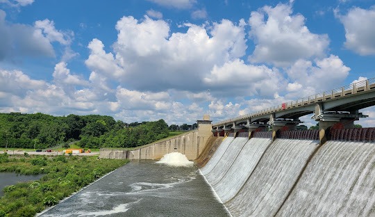 DAM IN NEW ALBANY OHIO