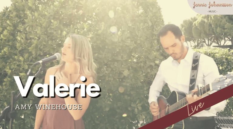 Jennie Johansson Music YouTube Cover Valerie - Amy Winehouse