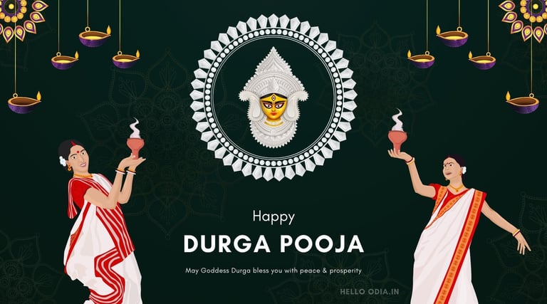 durga puja, hello odia, odisha durga puja