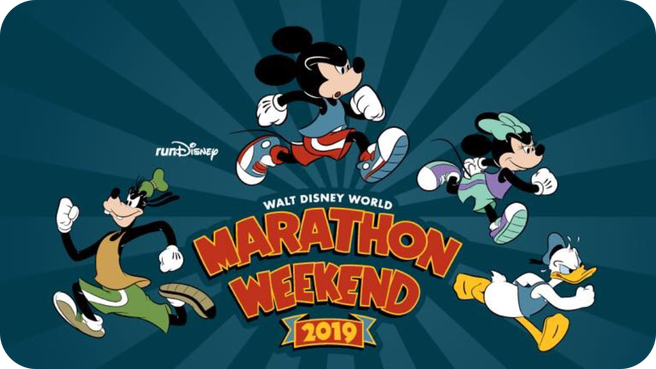 2019 runDisney Walt Disney World Marathon Weekend logo